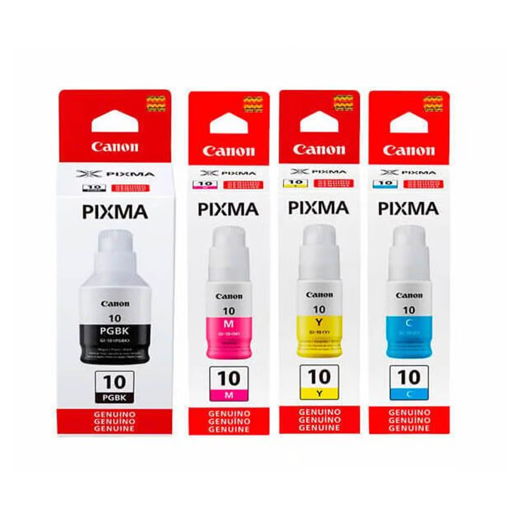 Kit de Tinta Canon GI 10 CMYBK g5010 g6010
