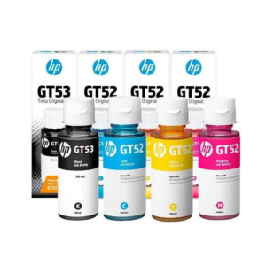 Toner Compatibles 11 Pack de Tintas HP GT52 y GT53 Cian Magenta Amarillo Negro