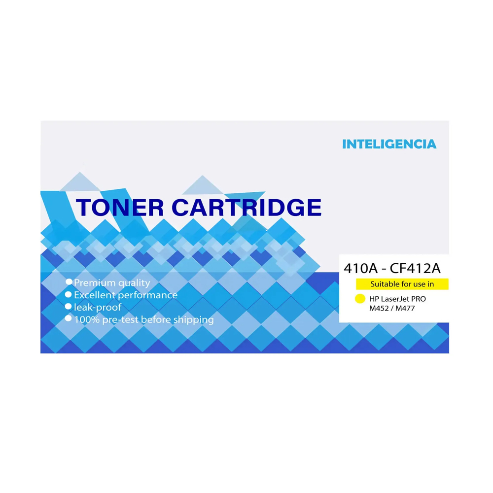 Toner Compatible HP 410A Yellow CF412A M477fdw M452