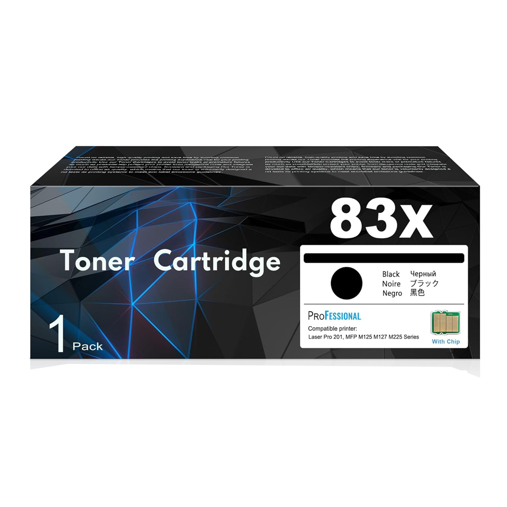 Tóner Compatible 83X CF283X Negro – 2,200 páginas