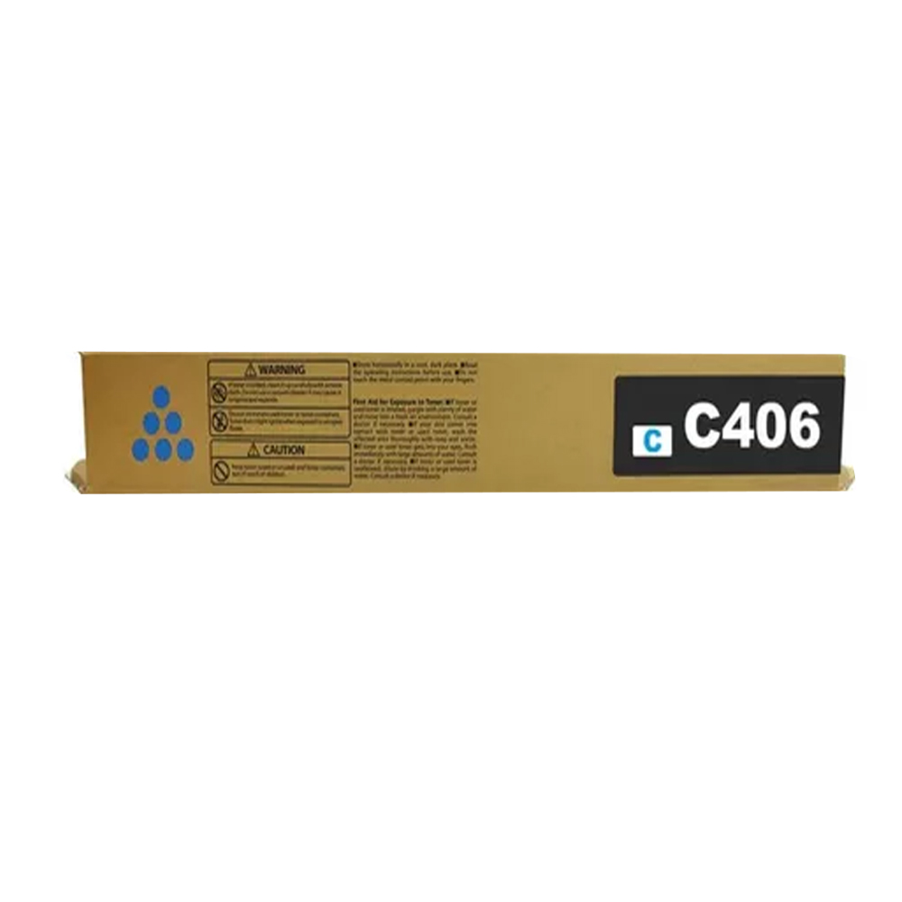 Toner Compatible Ricoh MP C406 MP C306 MP C307 MP C407 Cyan