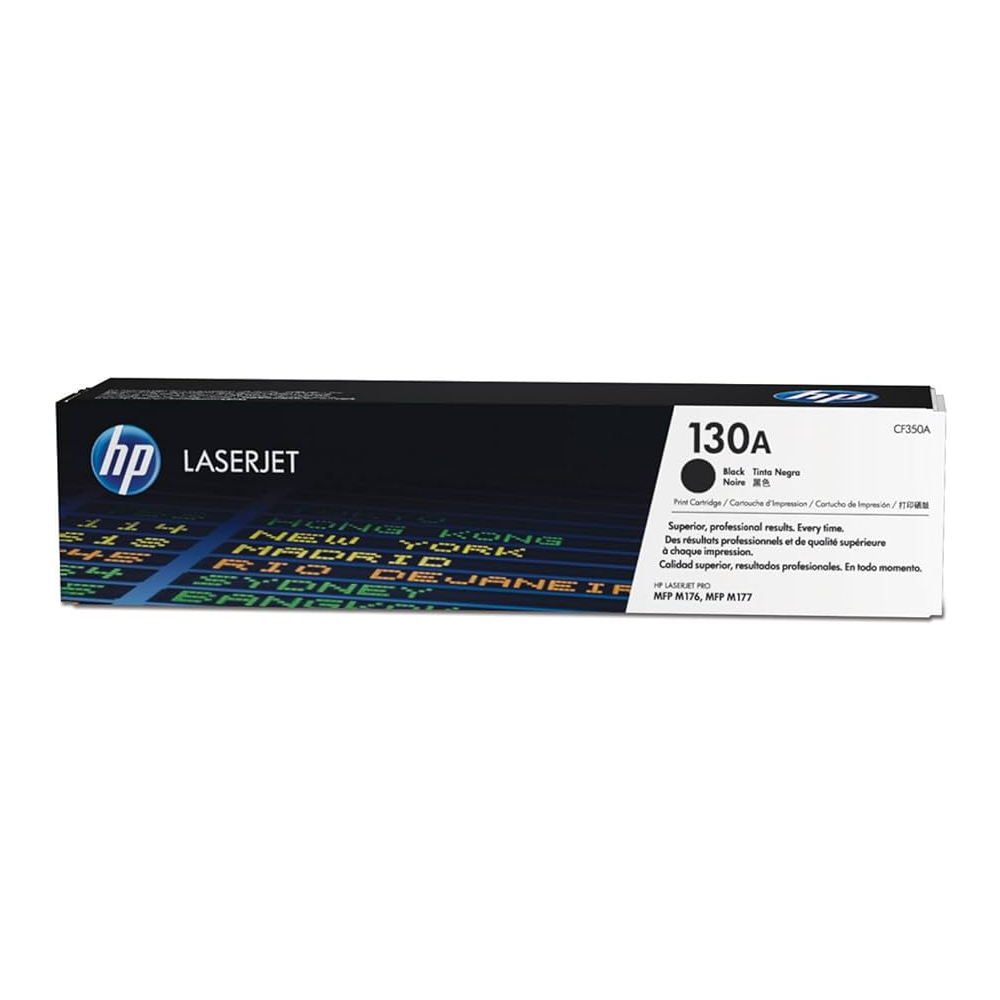 Toner HP 130A Negro CF350A LaserJet M176 M177 1300 Pag