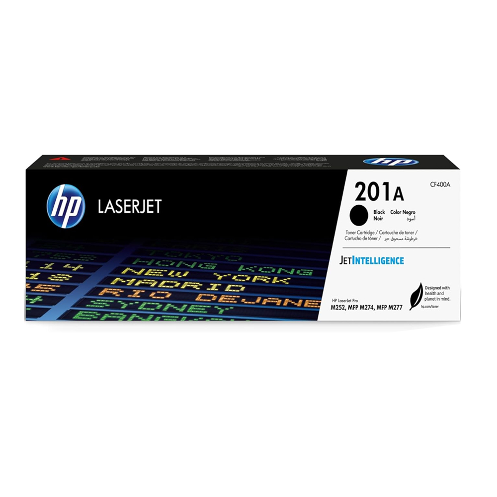 Toner HP 201A Negro CF400A Laserjet M277Dw/M252Dw 1500 Pag.