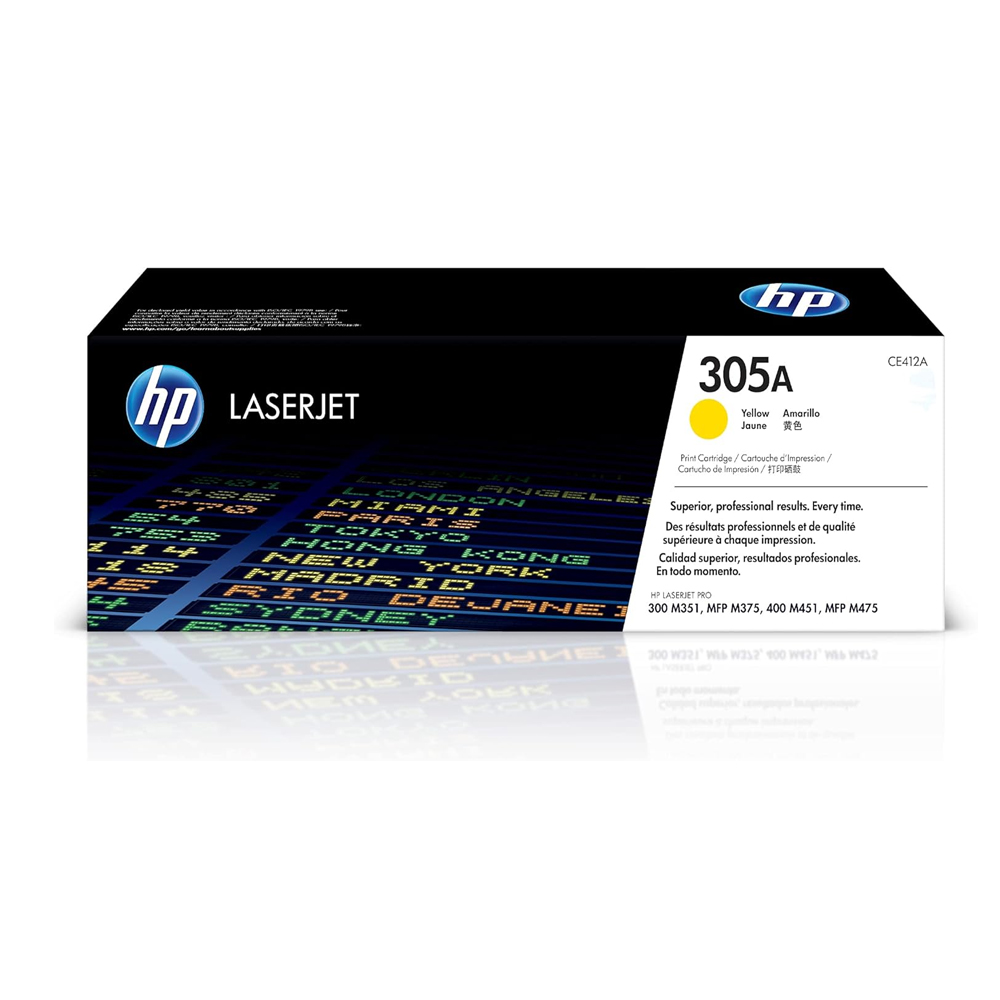 Toner HP 305A Yellow CE412A LaserJet M475-M451DW-M351-M375 2200 Pag.
