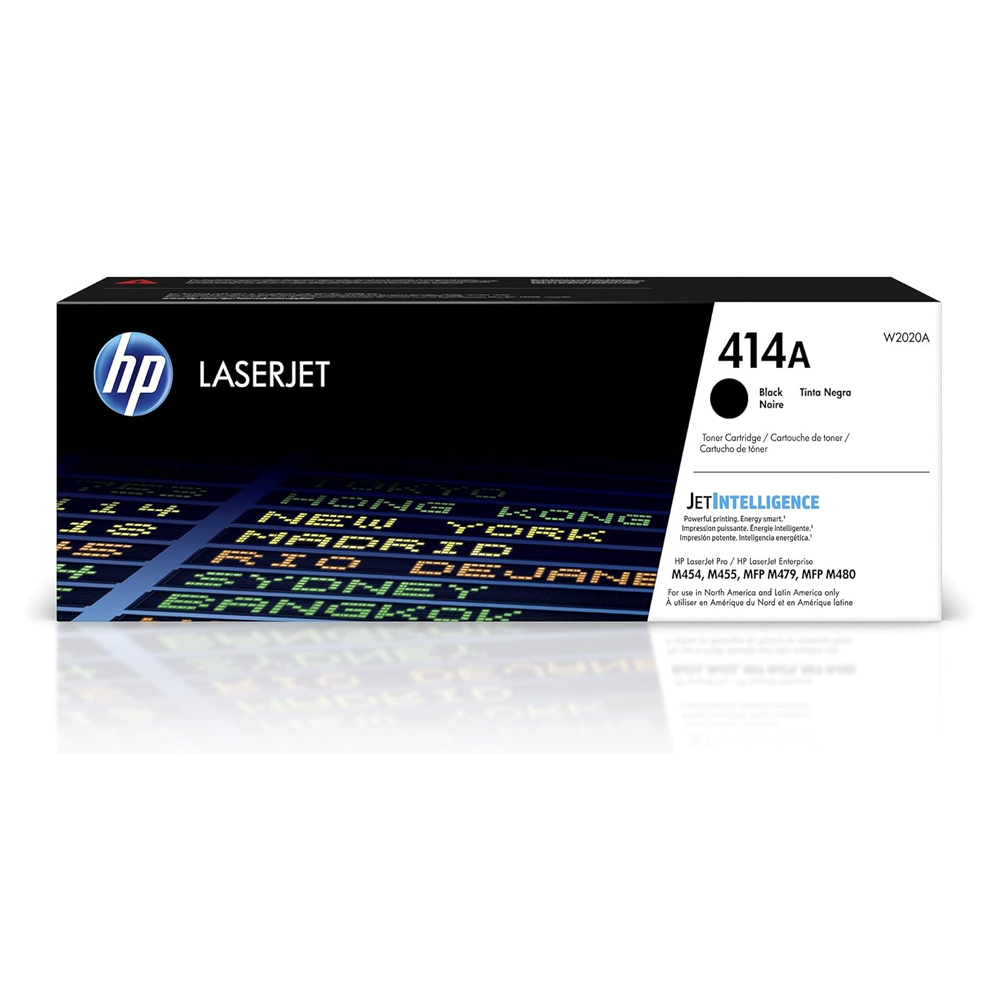 Toner HP 414A W2020A Negro