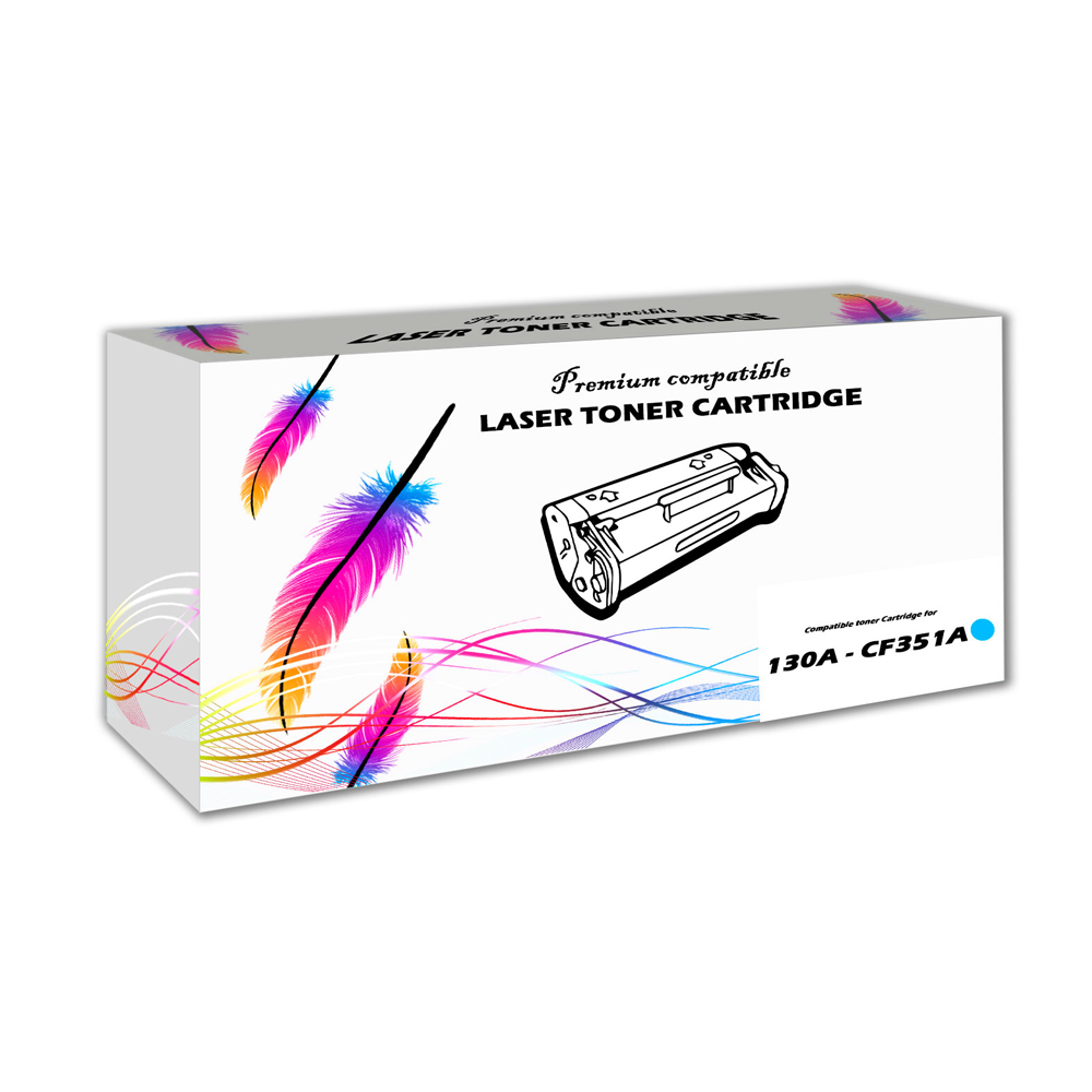 Toner HP Compatible 130A Cyan CF351A 1K Pág. M176N
