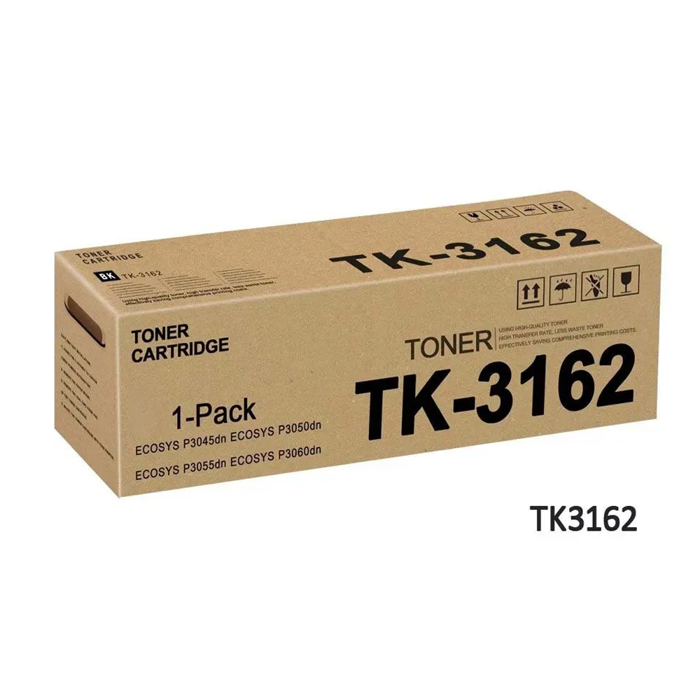 Toner Kyocera Compatible TK-3162 Negro 12.5K Pág. P3045Dn