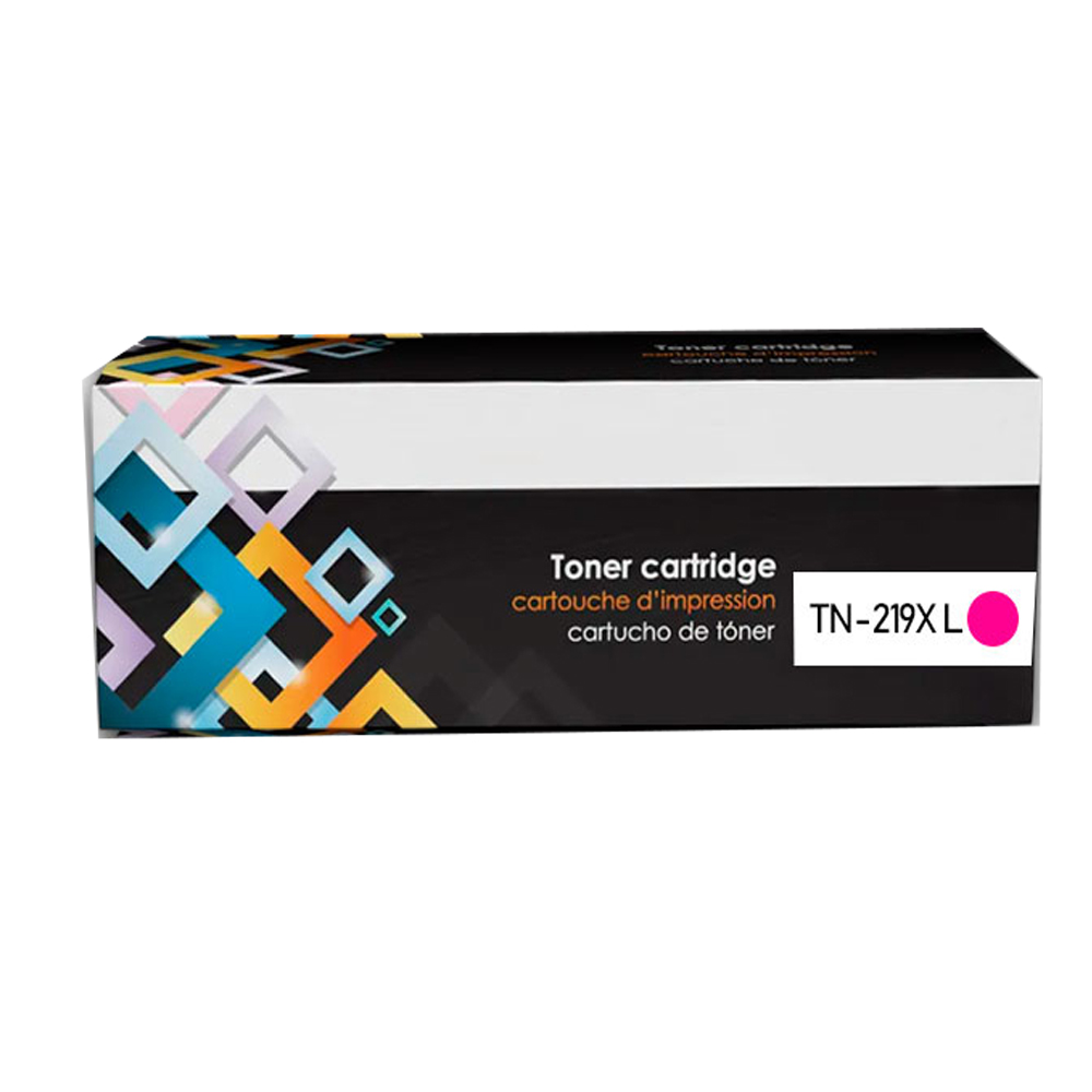 Toner Compatible TN-219MXL Magenta DCP-L3560CDW MFC-L3760CDW 2300 Paginas